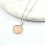 Personalised 18th Or 21st One Pence Necklace, thumbnail 3 of 8