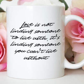 Love Quote Mug Valentine Gift For Him Or Her, 8 of 8