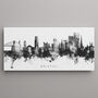 Bristol England Skyline Cityscape Black White, thumbnail 1 of 12