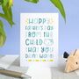 Cat Child Father's Day Card, thumbnail 1 of 7