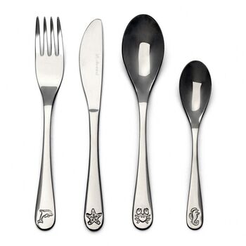 Childrens Cutlery Set Gift Boxed Stainless Steel, 11 of 12