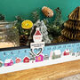 Personalised Santa Countdown Advent Slider With Surname, thumbnail 1 of 5