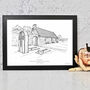 Personalised Wedding Venue Portrait On Paper, thumbnail 11 of 12