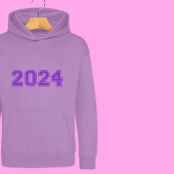 'Birth Year' Personalised Hoodie For Boys And Girls, 3 of 8