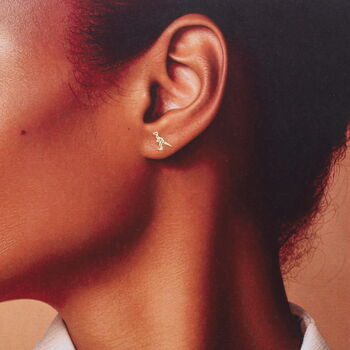 Sterling Silver Dinosaurs Earrings, 3 of 8