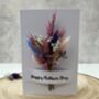 Dried Flowers Mothers Day Card, thumbnail 2 of 6