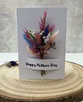 Dried Flowers Mothers Day Card, 2 of 6