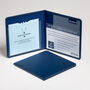 Disabled Blue Badge Parking Permit Wallet Made From Recycled Bottles In Navy, thumbnail 1 of 12