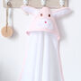 Personalised Bunny Hooded Towel, thumbnail 1 of 4