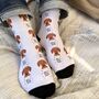 No.One Dog Dad Personalised Father's Day Socks, thumbnail 1 of 10
