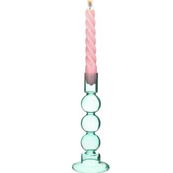 Bubble Style Glass Candleholders, 7 of 12