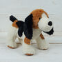 Brown Black Cream, Puppy Baby Soft Toy, thumbnail 1 of 6