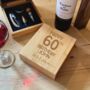Personalised 60th Birthday Wine Gift Set, thumbnail 1 of 3
