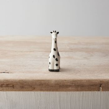 Porcelain Giraffe Ornament, 2 of 3