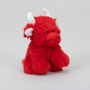 Mini Highland Collectible Red Soft Toy Cow With Pop Up Box, thumbnail 4 of 8