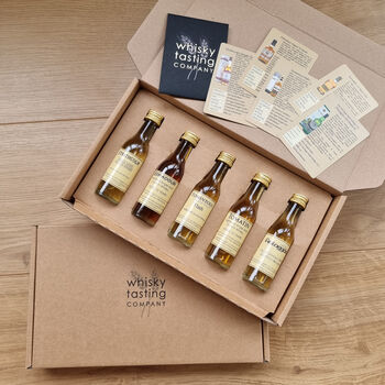 Fathes Day Single Malt Gift Set With Fathes Day Whisky Card, 3 of 3