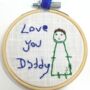 Children's Artwork Hand Embroidery, thumbnail 4 of 7