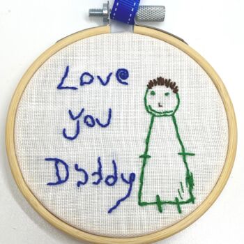 Children's Artwork Hand Embroidery, 4 of 7