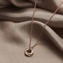 Petite 9ct Gold Russian Ring Charm Necklace, thumbnail 7 of 9