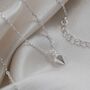 Sterling Silver Diamond Shape Necklace, thumbnail 1 of 4