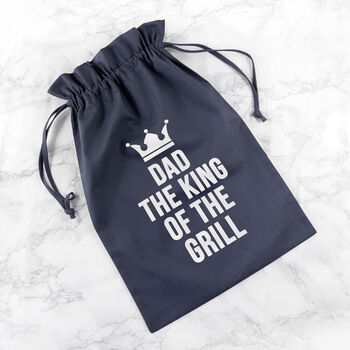Dad’s Personalised King Of The Grill BBQ Tools Set, 4 of 9