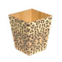 Wooden Leopard Tissue Box Cover, thumbnail 4 of 4