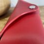 Personalised Red Leather Glasses Case, thumbnail 8 of 12