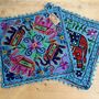 Hand Embroidered Elephant Cushion Cover, thumbnail 9 of 12