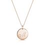 Personalised 18 K Rose Gold Plated Initial Necklace, thumbnail 6 of 9