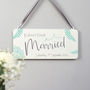 Personalised Calligraphy Wedding Sign, thumbnail 2 of 6