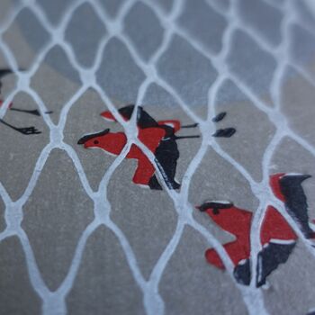 Red Bird Art Print, 3 of 8
