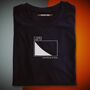 Guitar Shirt Gift For Guitarists. 'Life One Fret at a Time' Single Fret Statement Shirt, thumbnail 6 of 10