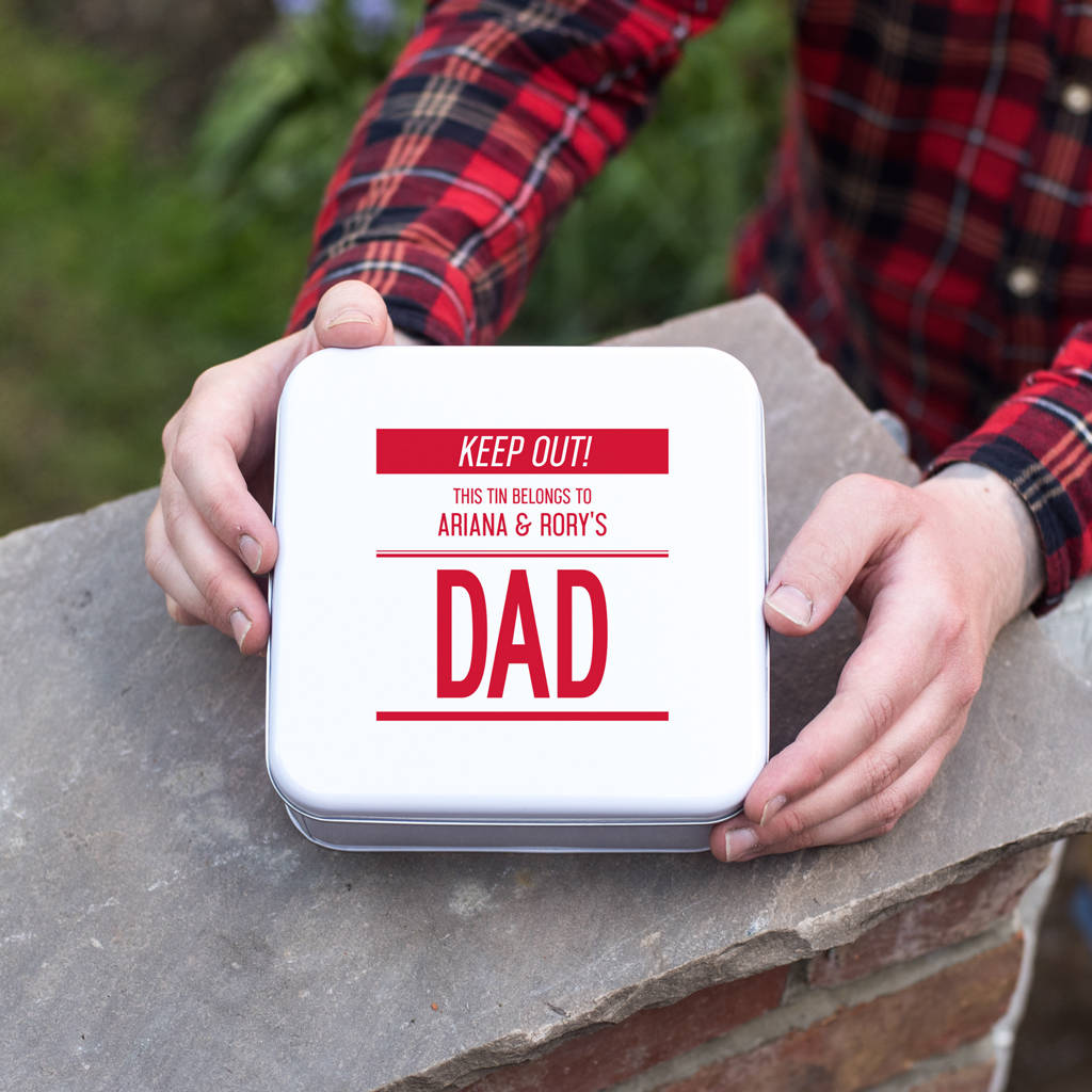 Personalised Daddy Tin, 1 of 5
