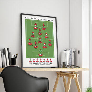 Charlton 2019 Play Off Winners Poster, 4 of 8