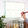 Weekly Planner Dry Wipe Acrylic Whiteboard, thumbnail 2 of 5
