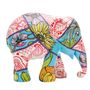 'Henna And Head Scarves' Hand Painted 15cm Elephant, thumbnail 8 of 11