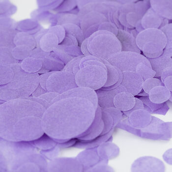 Lilac Wedding Confetti | Biodegradable Paper Confetti, 2 of 7