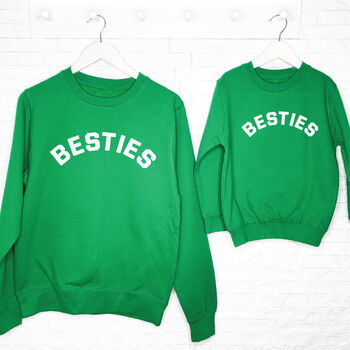 Besties Parent And Child Sweatshirt Set, 7 of 11