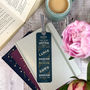 Personalised C.S Lewis Quote Vintage Style Bookmark, thumbnail 1 of 7