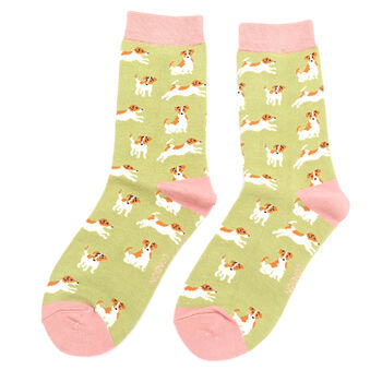 Little Jack Russell Bamboo Socks, 2 of 7