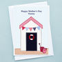 'Seaside' Personalised Birthday Or Mothers Day Card, thumbnail 2 of 4