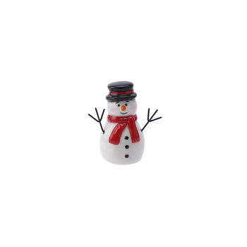 Ceramic Snowman Charm With Gift Box, 4 of 5