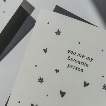 You Are My Favourite Person, 4 of 4