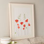Poppies And Grass Art Print, thumbnail 1 of 2