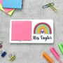 Thank You Teacher Gift, Personalised Post It Note Holder, thumbnail 2 of 5