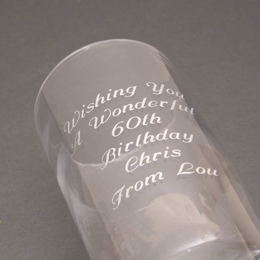 Personalised Engraved Vase Large By
