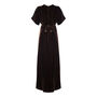 1940's Style Velvet Maxi Dress, thumbnail 3 of 3