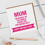 Funny Thank You For Having Me Mother's Day Card, thumbnail 1 of 3
