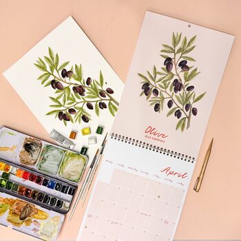 2025 Fruit Illustration Wall Calendar, 11 of 12