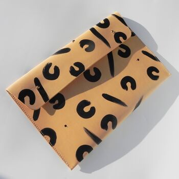 Hand Painted Document Holder Leopard, 4 of 11